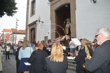 Misa y procesión de la Virgen de Telde en Los Llanos de Telde (Foto TA)